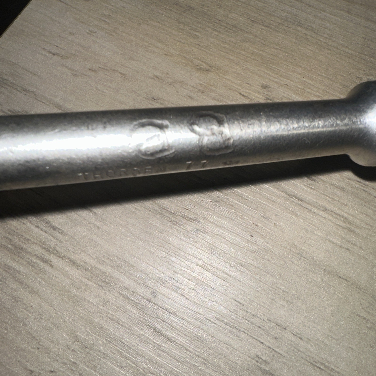 Early Thorsen Ratchet Model #77 3/8 Drive Used