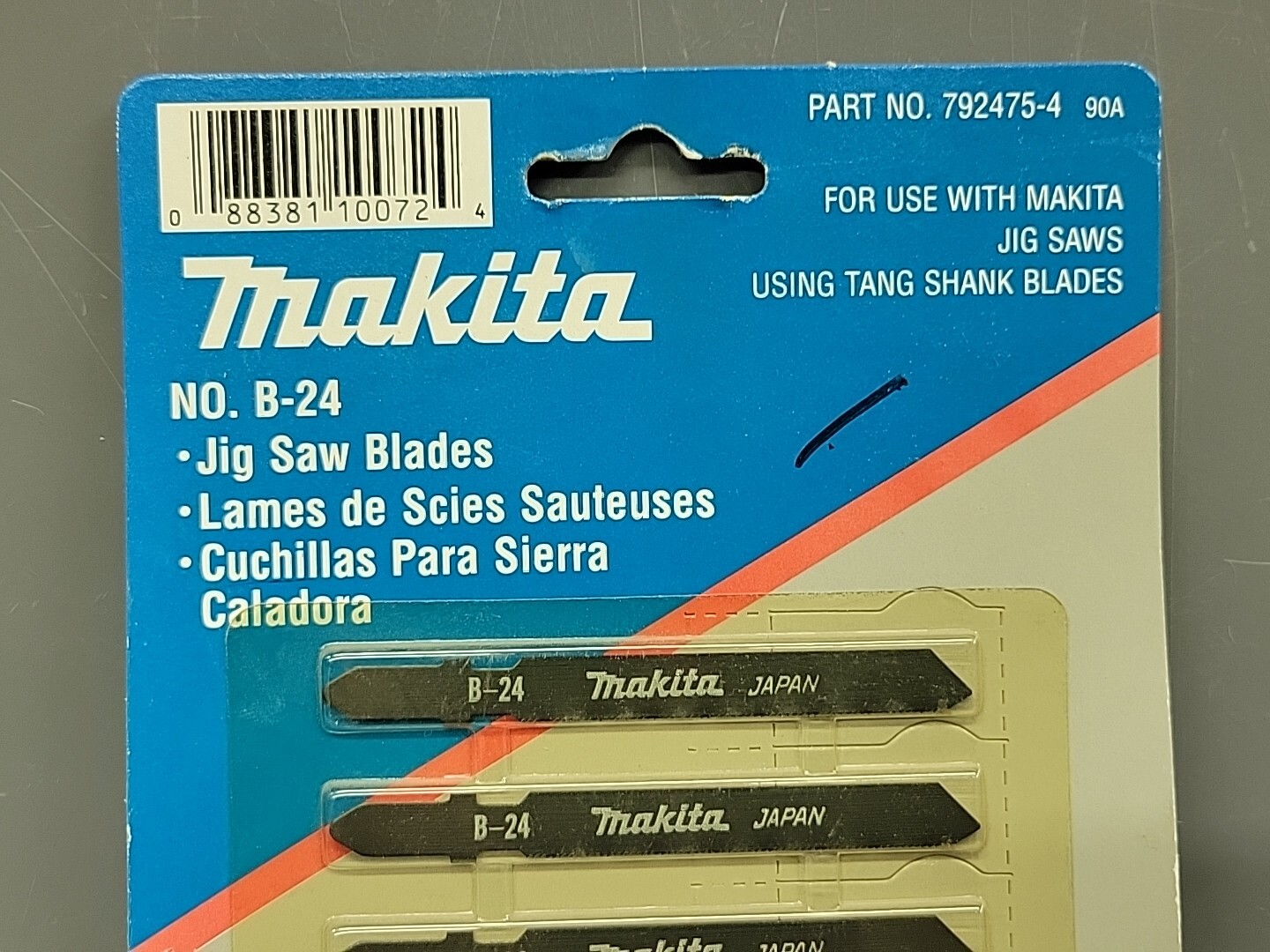 Makita B-24 792475-4 Jig Saw Blades 32 TPI Steel Aluminum Plastic 5 Pc