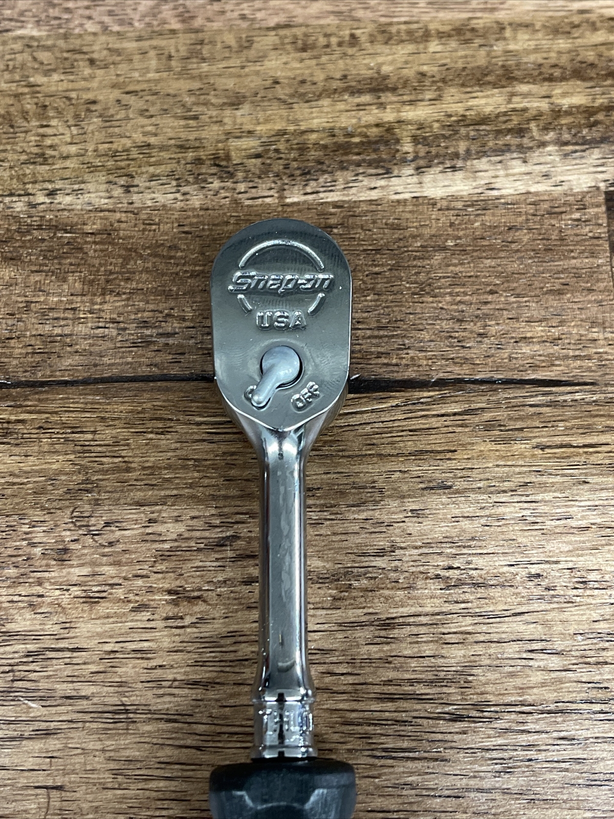 *New* Snap On 1/4″ THLD72 BLACK Hard Handle Ratchet – FREE SHIPPING