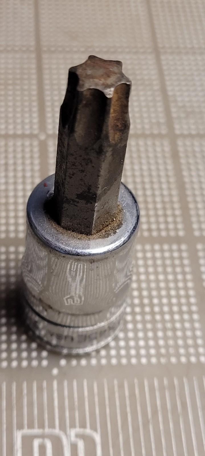 Snap on Tools FTX45E T45 TORX Bit Socket Driver 3/8″ Drive Chrome USA