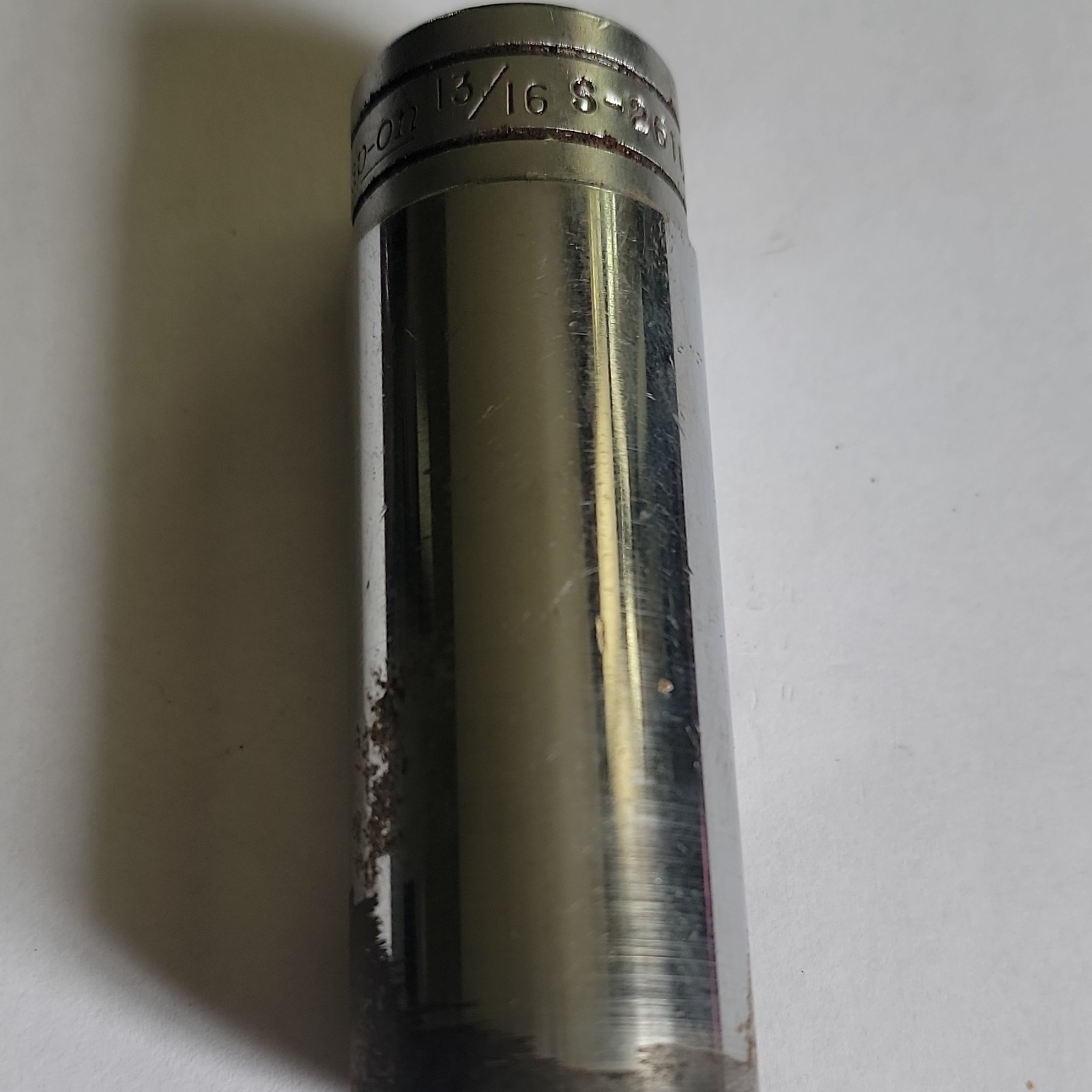 Snap On 1/2″ Drive 13/16″ 12 Point Deep Well Socket Part# S-261