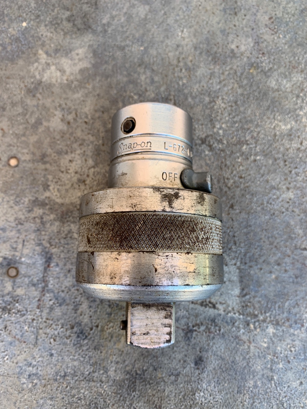 Snap-on Tools L-672-A 3/4″ Drive Ratchet Adapter Nice Used Condition