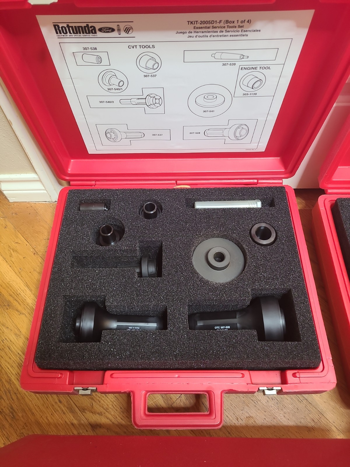 Rotunda/Ford TKIT-2005D1-F(Box1,2,3and4) Essential Service Tools