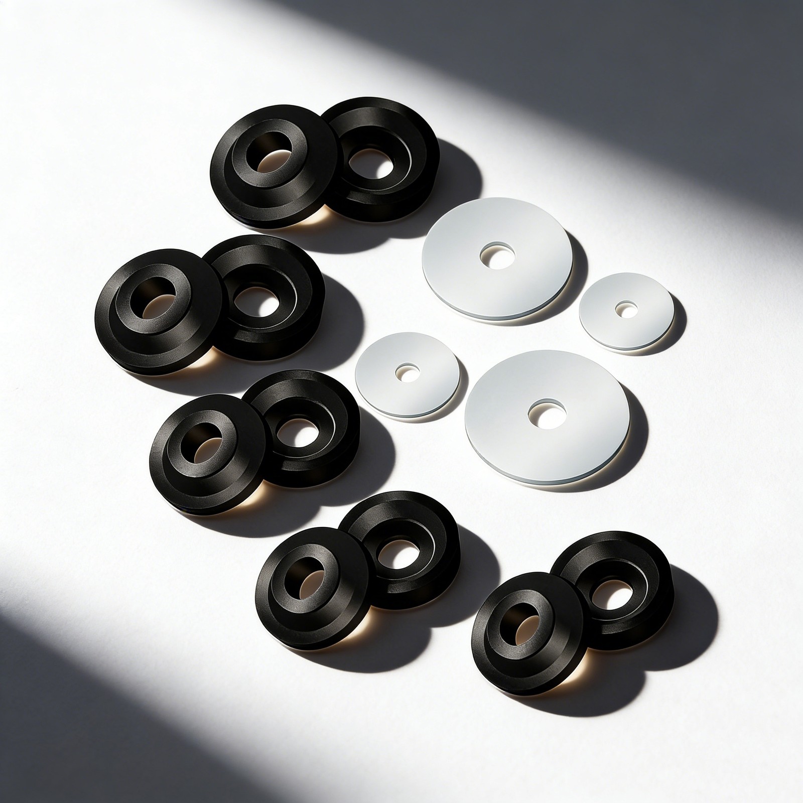 Fits Harbor Freight Hydraulic Punch Driver Dimple Die Set Steel Backing Discs US