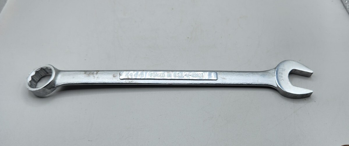 CRAFTSMAN 24MM Combination Wrench Forged in USA – V Series 42923 Metric