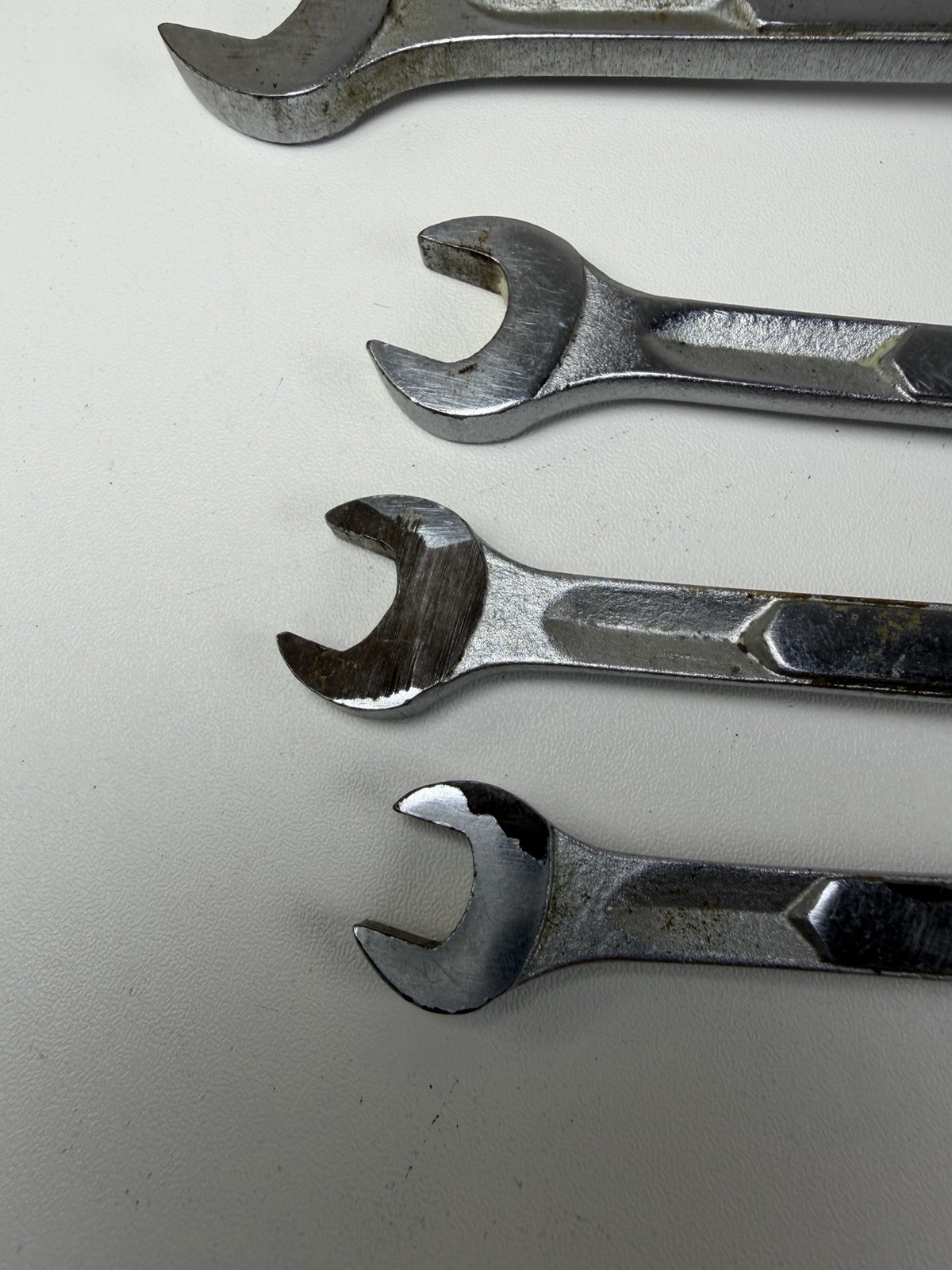 Vintage Dayton USA Metric Combination Wrench Set 12-Point 8pc Hand Tool Lot
