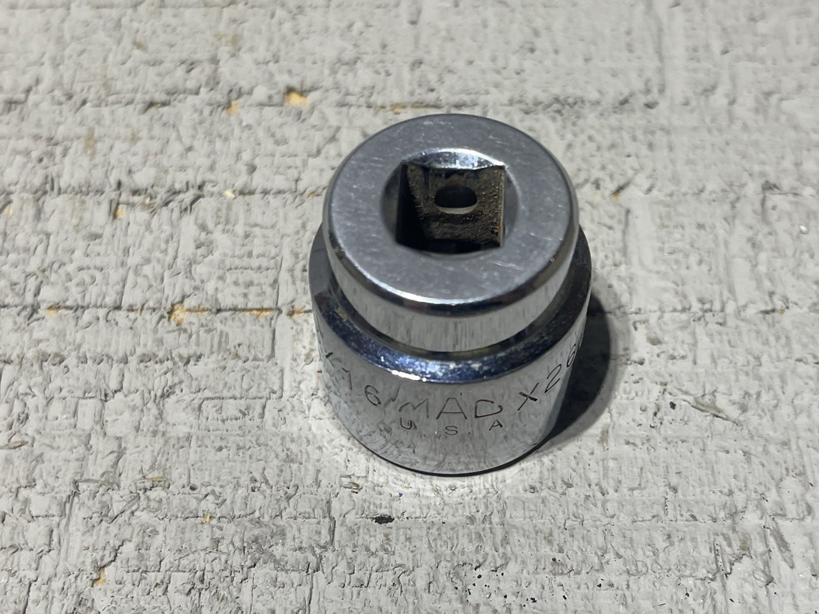 MAC TOOLS X262, 3/8″ DRIVE, 13/16″ SOCKET, SHALLOW, 12 POINT.