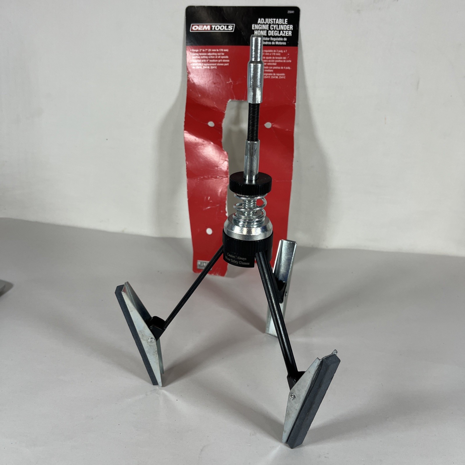 OEM Tools Adjustable Engine Cylinder Hone Deglazer – 2” to 7” bore diameter