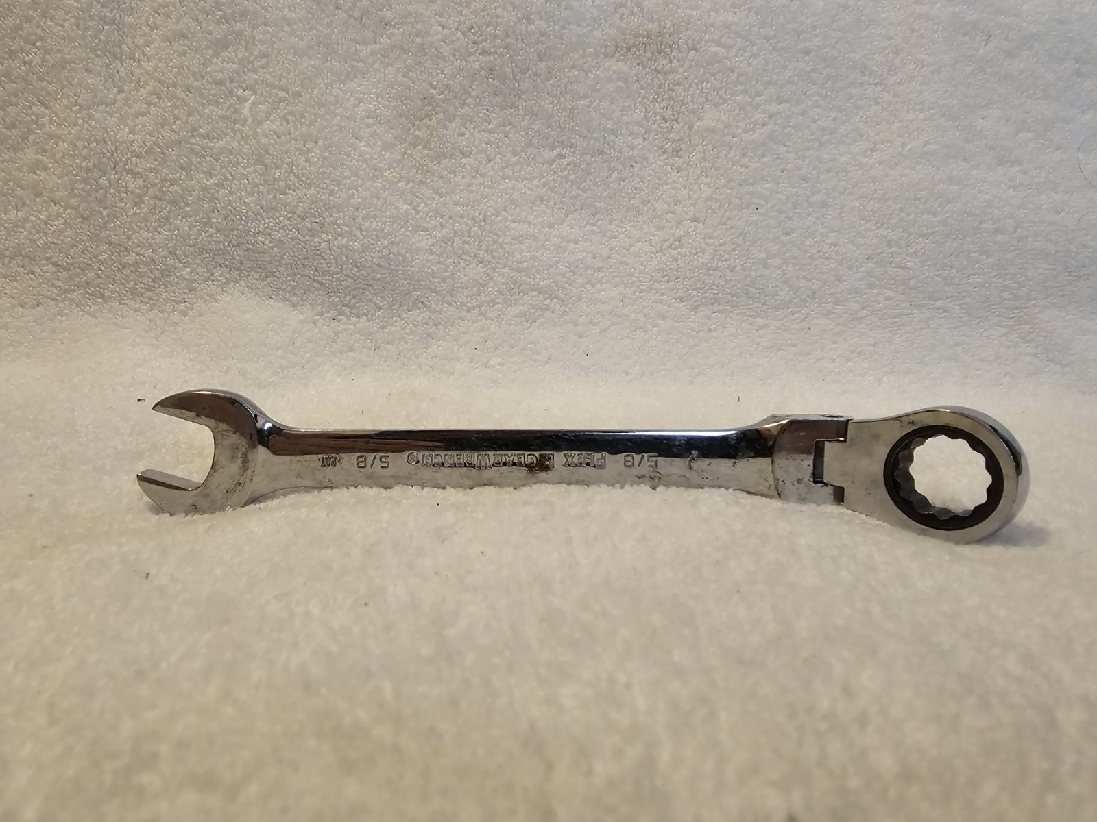 5/8″ Flex GearWrench Chrome Plated Double Ended Tough Steel Ratcheting Wrench