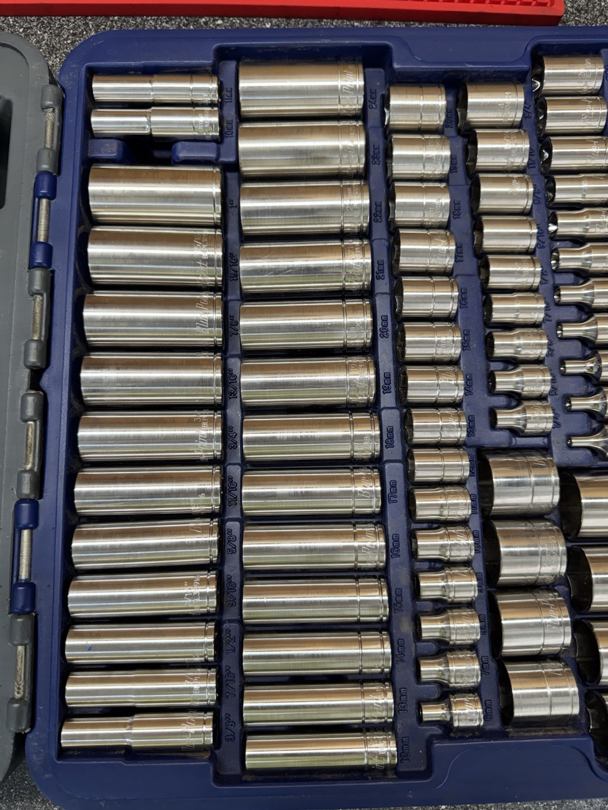 Blue Point BLPGSSC155 155 pc Combination Drive SAE / Metric General Service Set