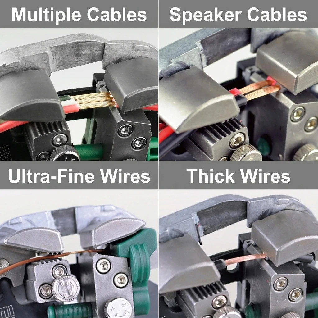Professional Automatic Wire Stripping Pliers Terminal Crimping Tool