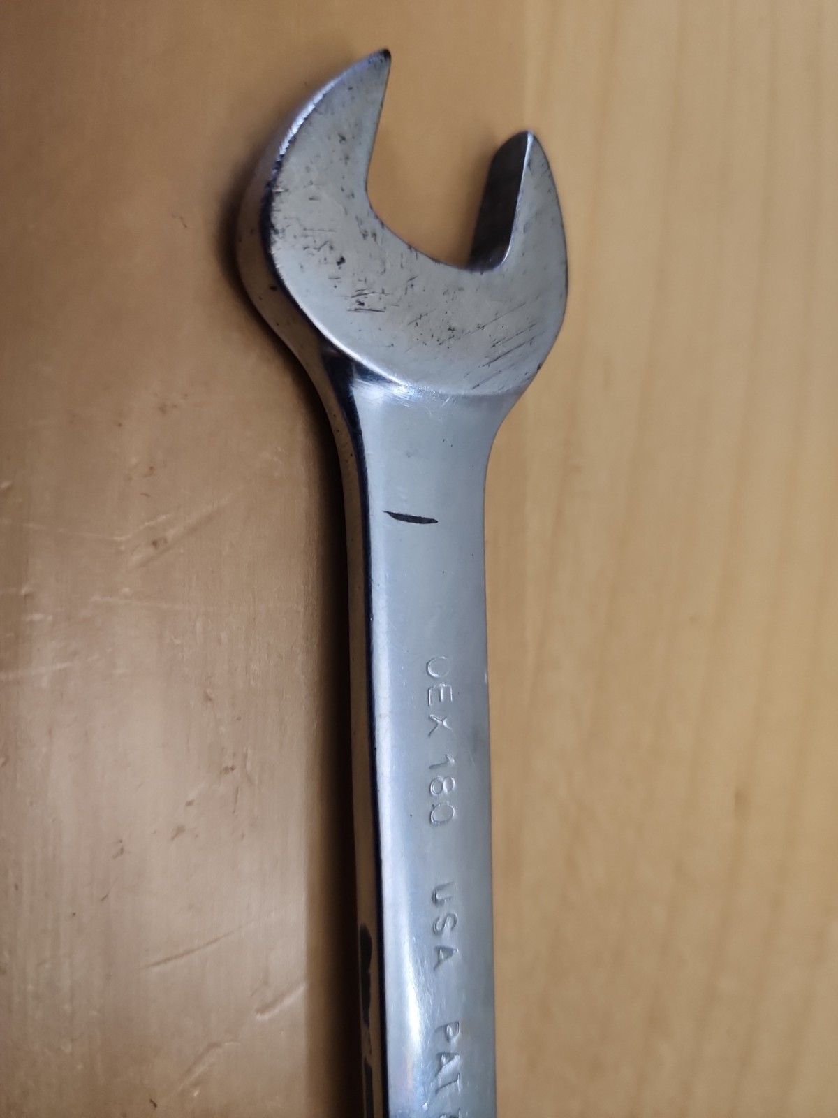 Snap-on Tools 9/16” SAE Combination Wrench OEX180 USA