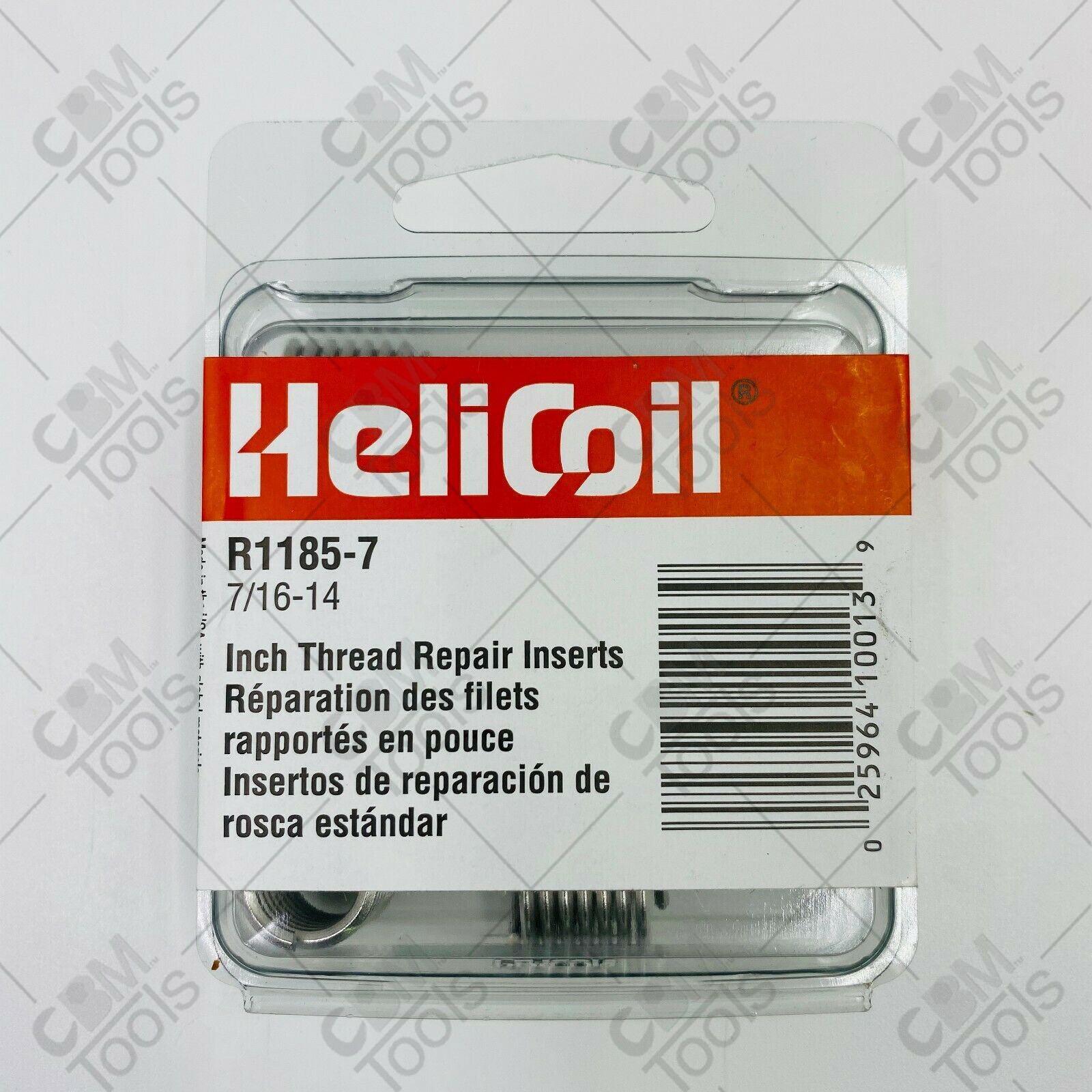 HeliCoil R1185-7 7/16-14 Inch Thread Repair Inserts 6pk