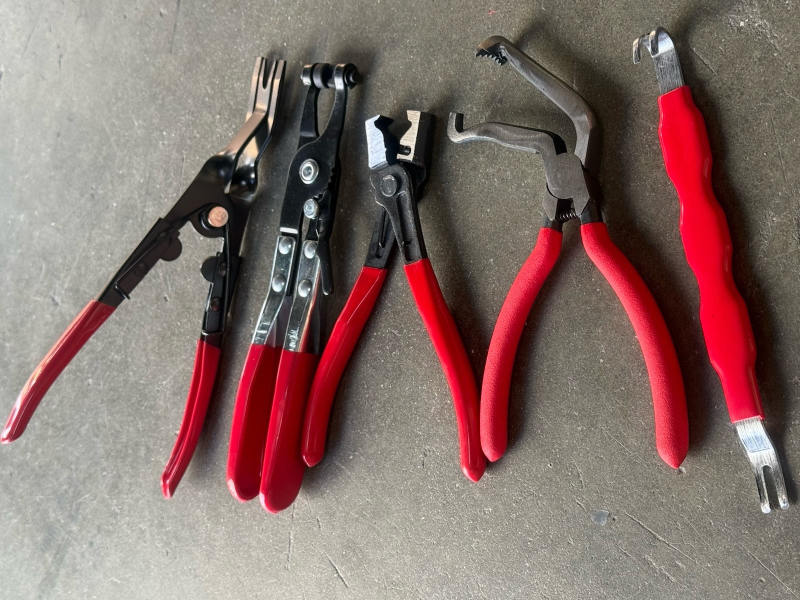 5Pcs Automotive Sensor Electrical Plug Disconnect Pliers Connector Removal Tool
