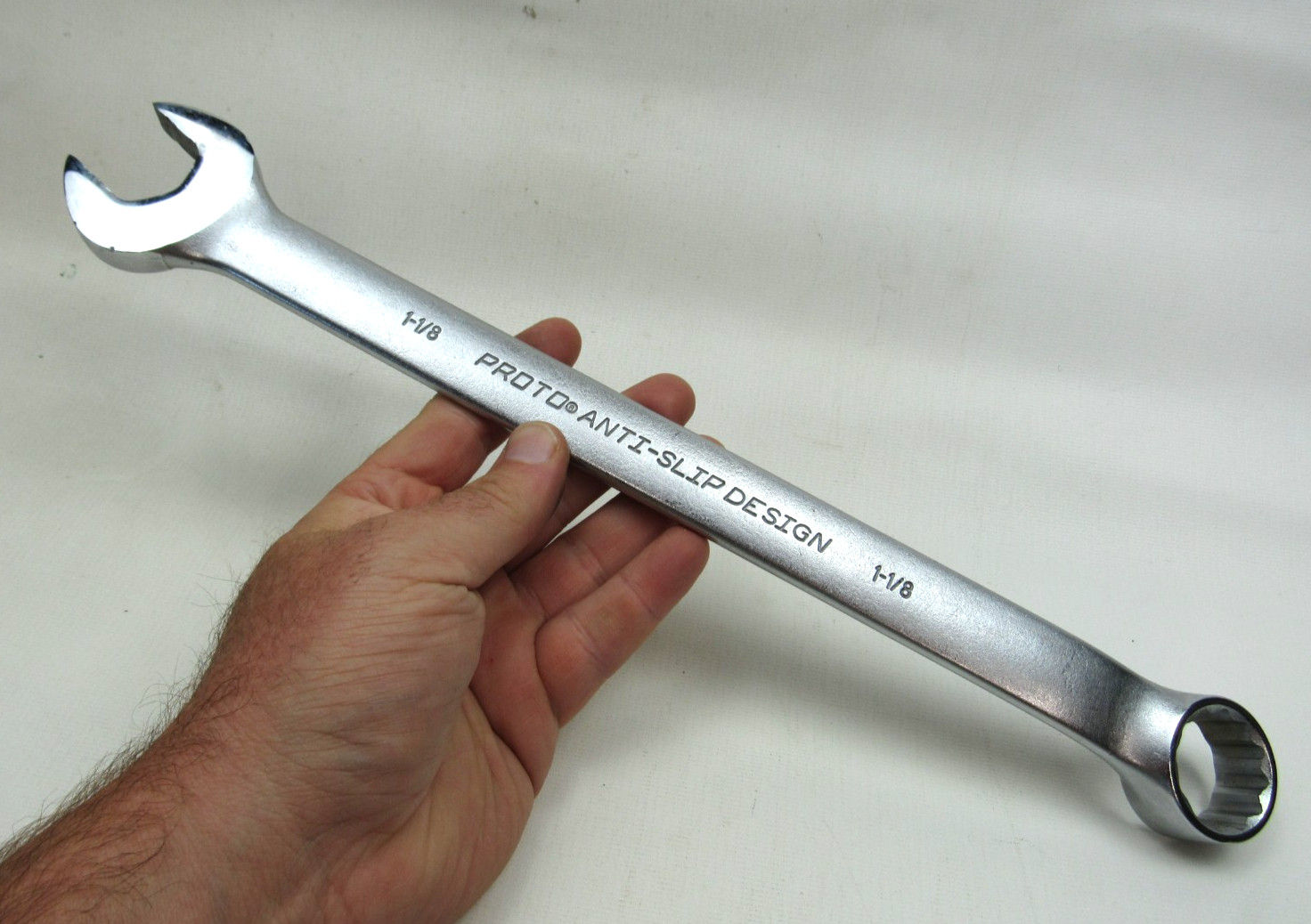PROTO 1236ASD 1-1/8″ 12-Pt Combination Wrench Anti-Slip Design