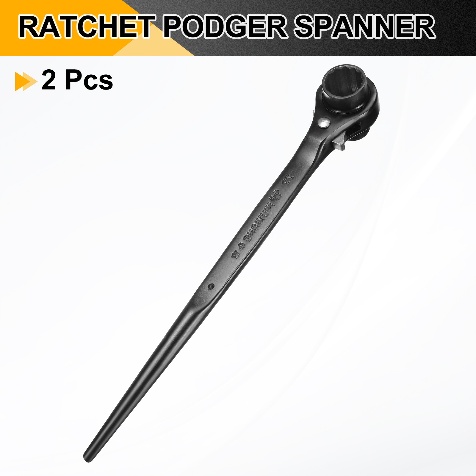 2pcs 21x22mm CR-V 12 Point Socket Wrench for Shelving