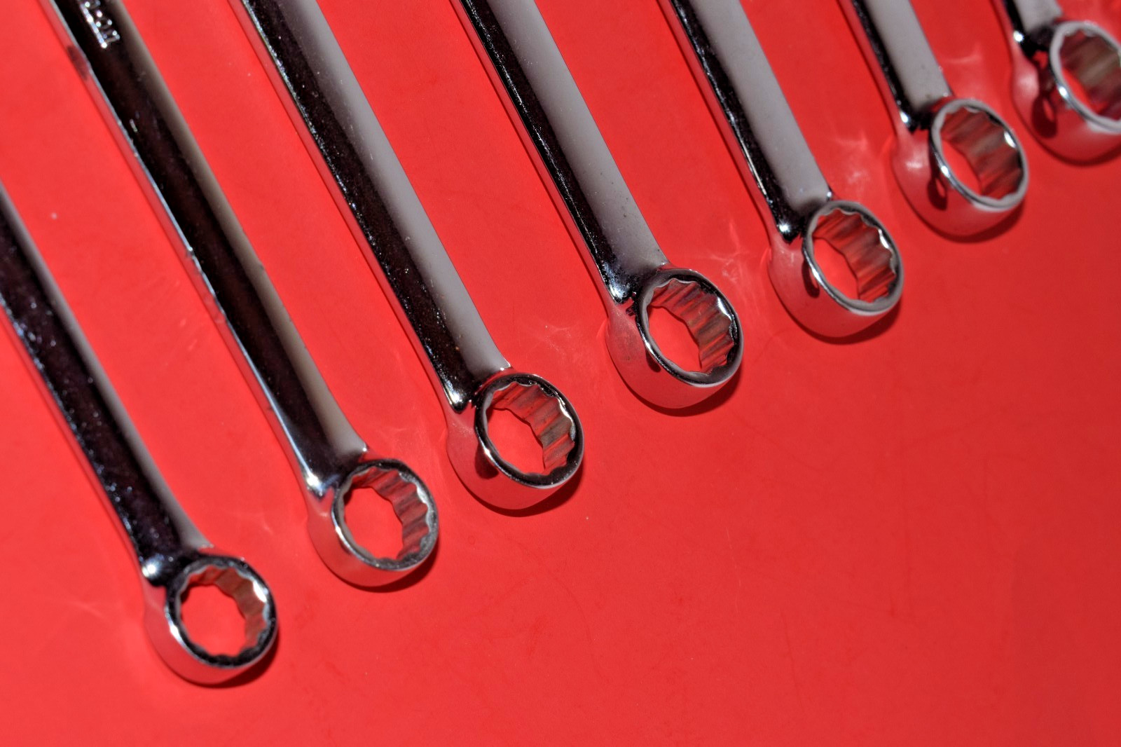 NICE Snap-On 12pc Metric 12 Point Flank Drive Combination Wrench Set 10 – 21mm