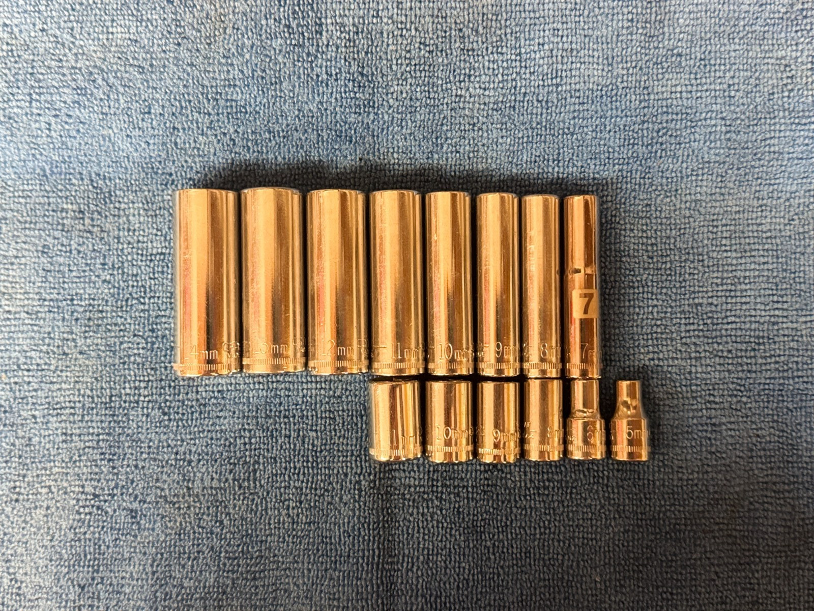 Craftsman USA, Metric Deep Socket set of 8 & Metric Shallow Socket set of 6