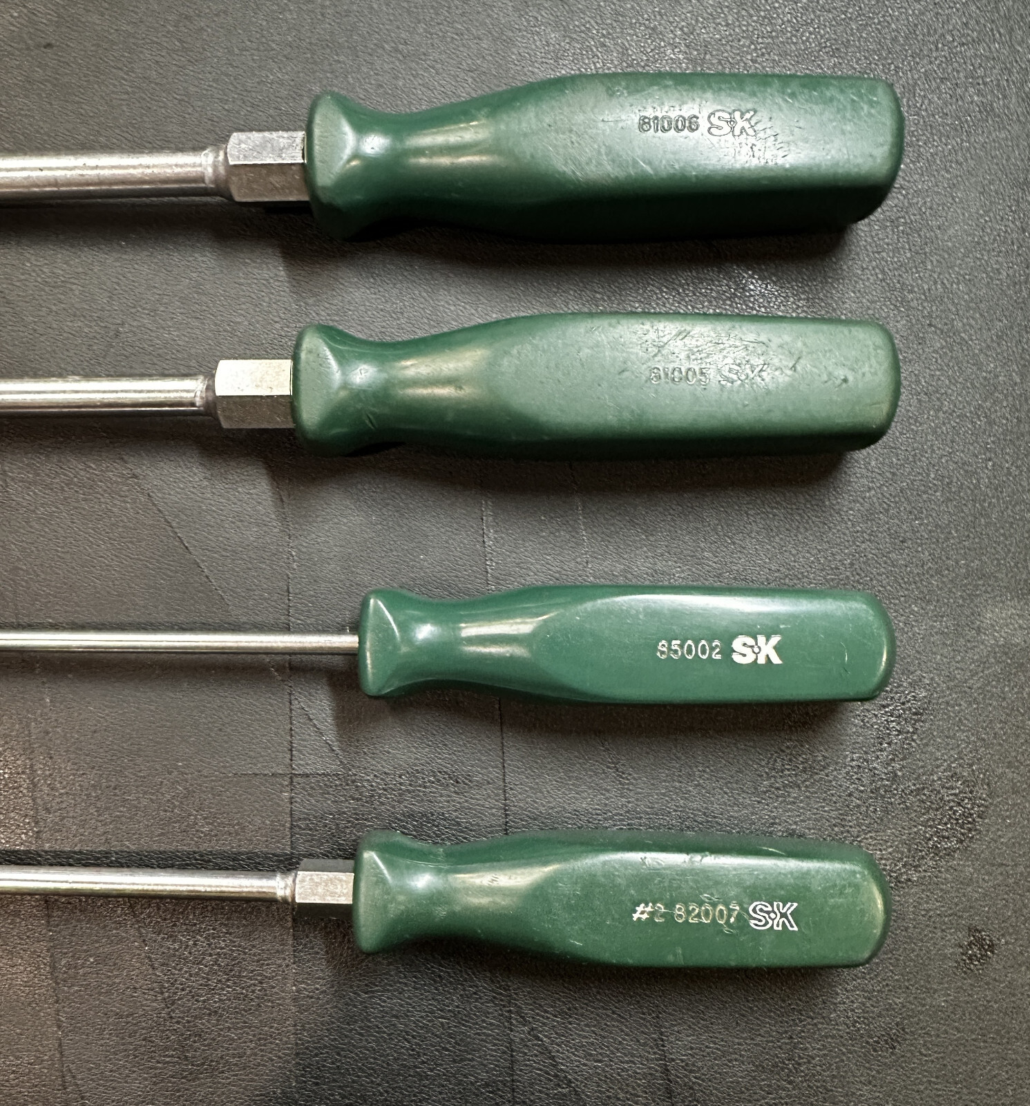 SK Hand Tools 4-Piece SureGrip Long Combination Heavy Duty Screwdriver Set USA