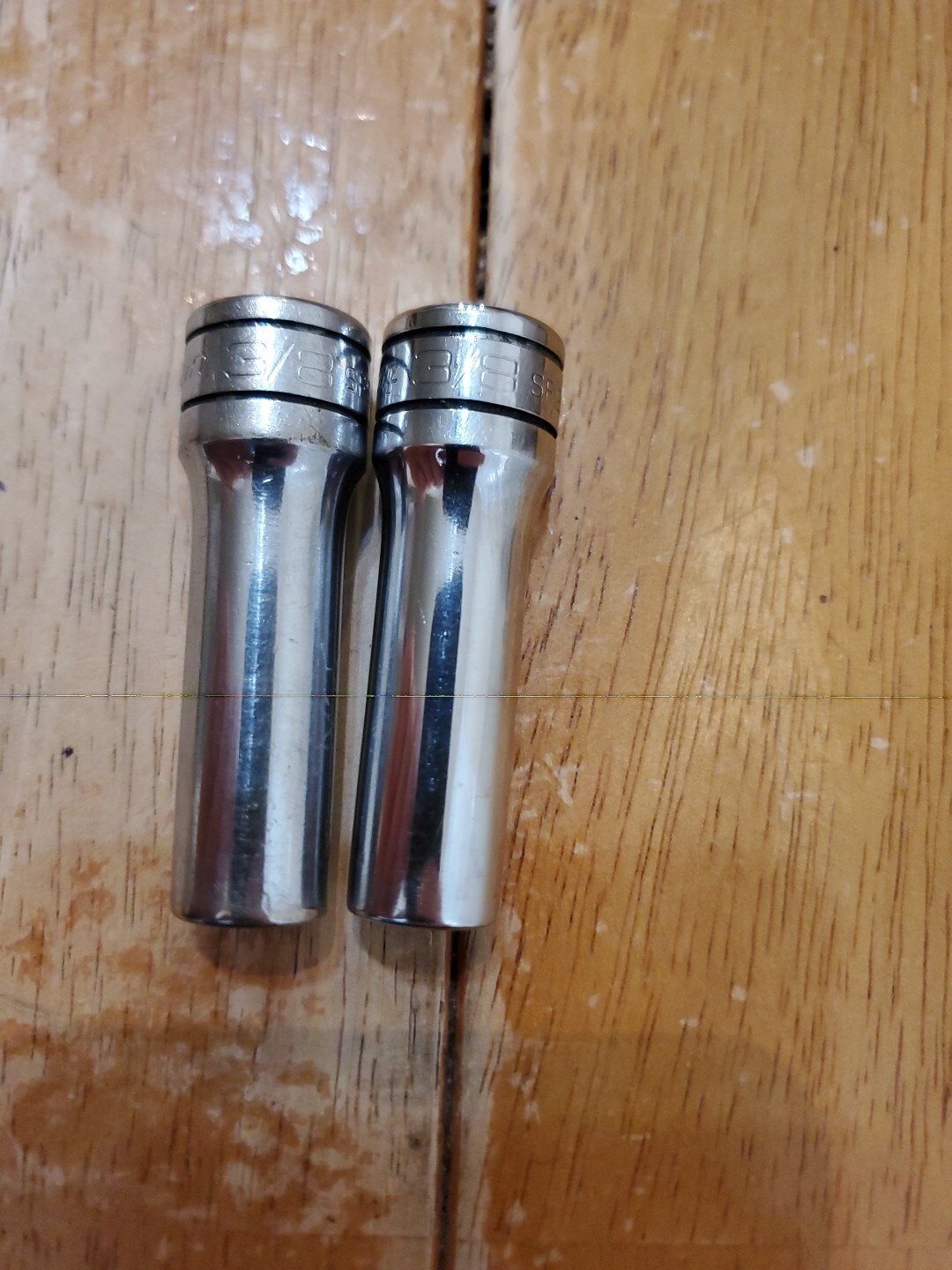 Snap On 3/8 Drive 3/8 6&12PT Deep Sockets Lot Of 2