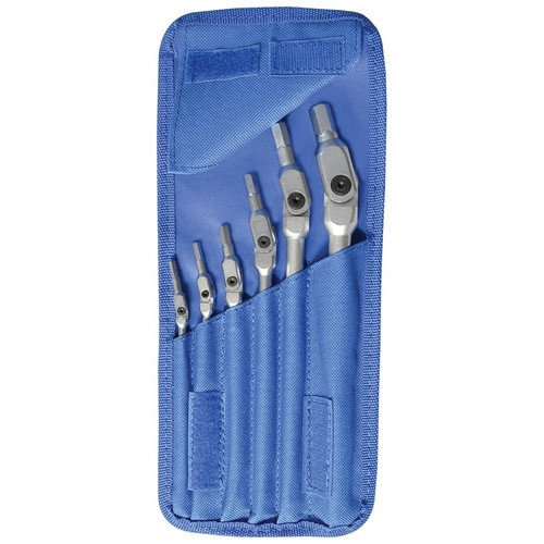 Bondhus Tools 00010 Hex Pro Metric Pivot Head Wrench Set, 3mm-10mm, 6-Piece Set