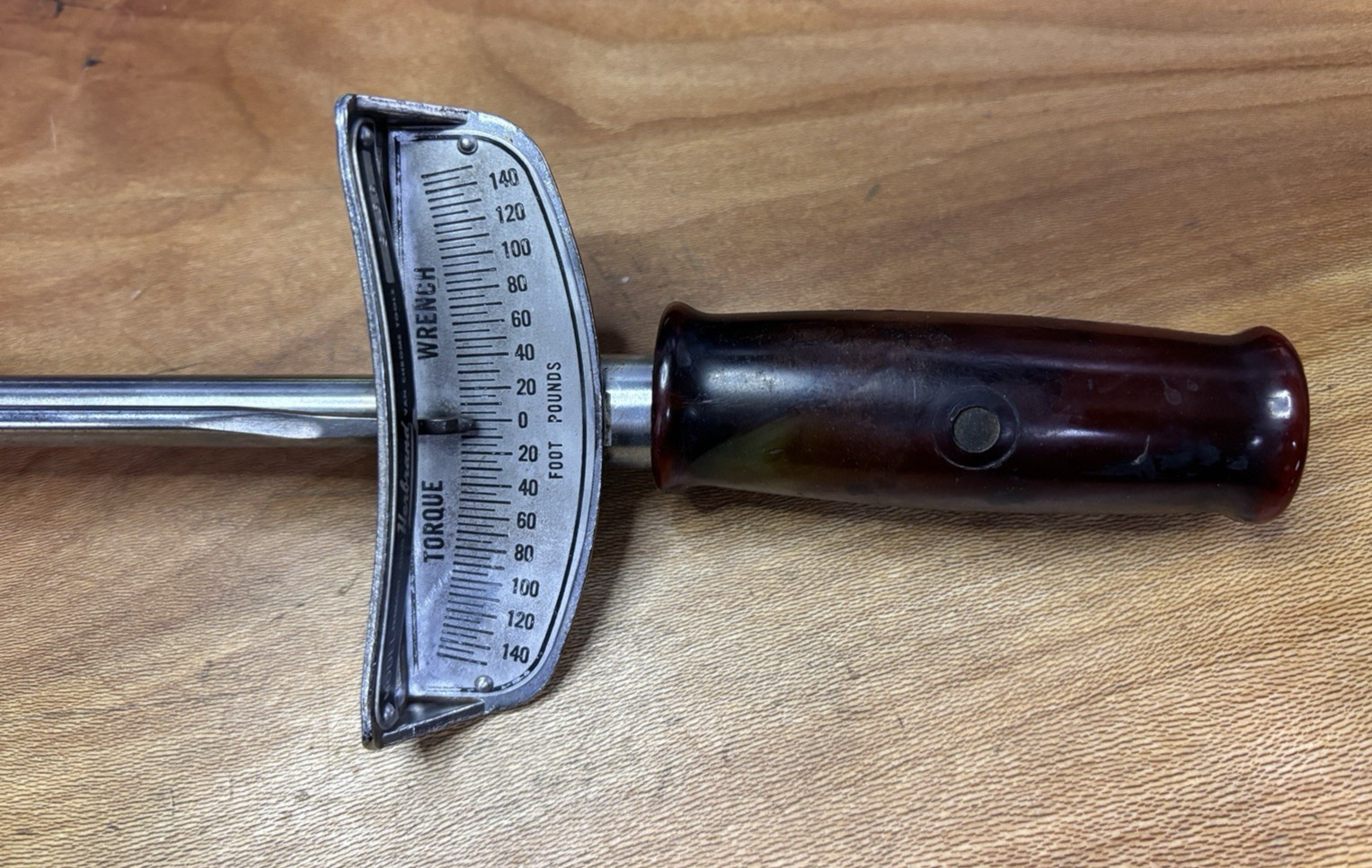 VTG Herbrand Torque Wrench Model S-56 1/2” Drive 0-150 Foot Pounds Made in USA