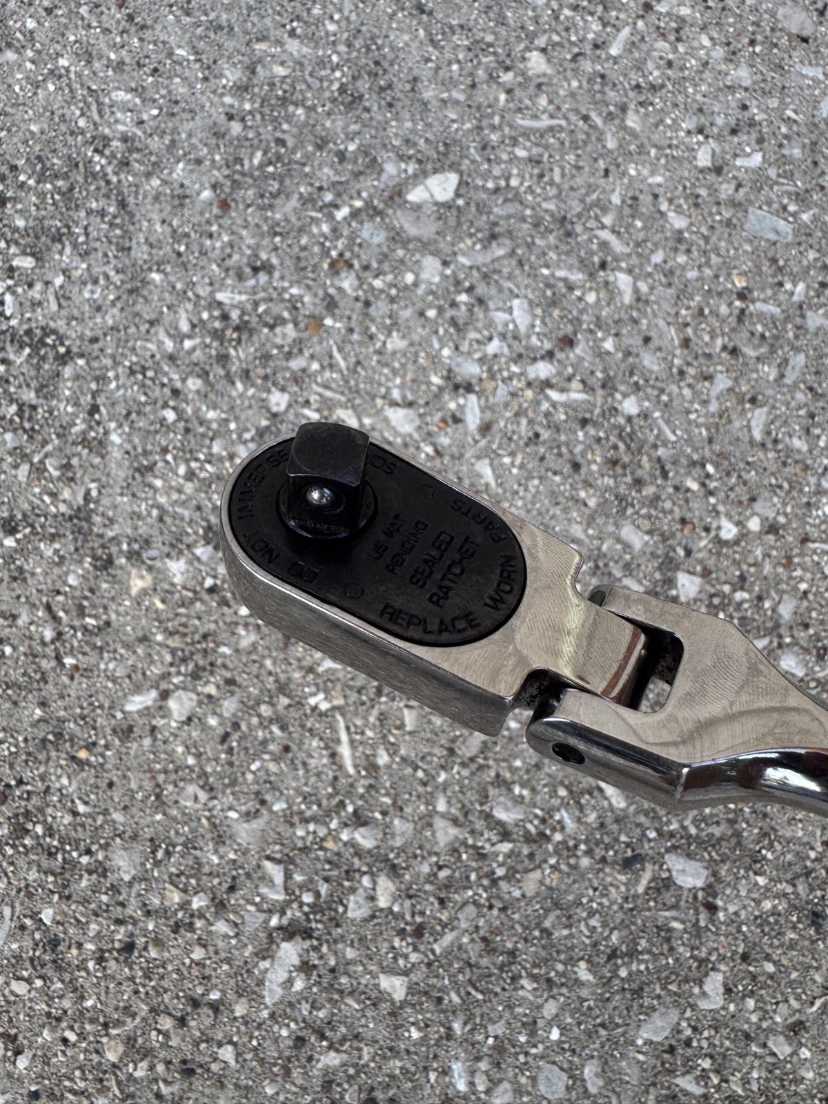 New Snap-On GREEN 3/8″ Drive 100 Tooth Flex Ratchet FHF100 EXCELLENT