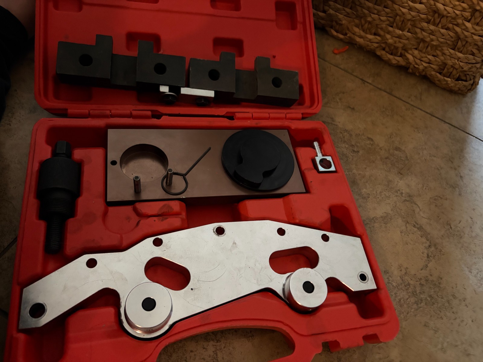 Camshaft Timing Locking Tool Kit for BMW 6-Cylinder M52 M52TU M54 M56 Engine