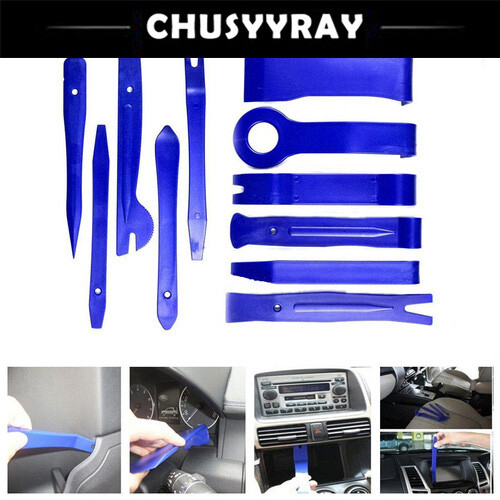 11X Kit Para Abrir Autos Panel De La Puerta Del Coche Quitar Radio herramienta