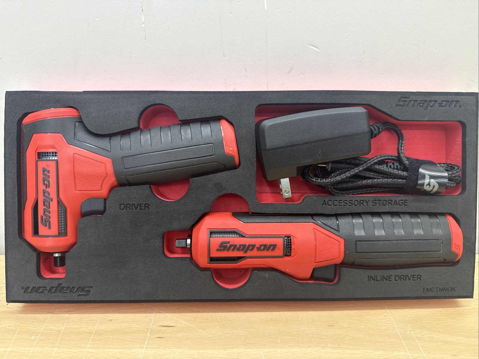 Snap On Tools FMCTNN23K Nano/Axcess Tool Kit Red Foam 1/4drive 2pc
