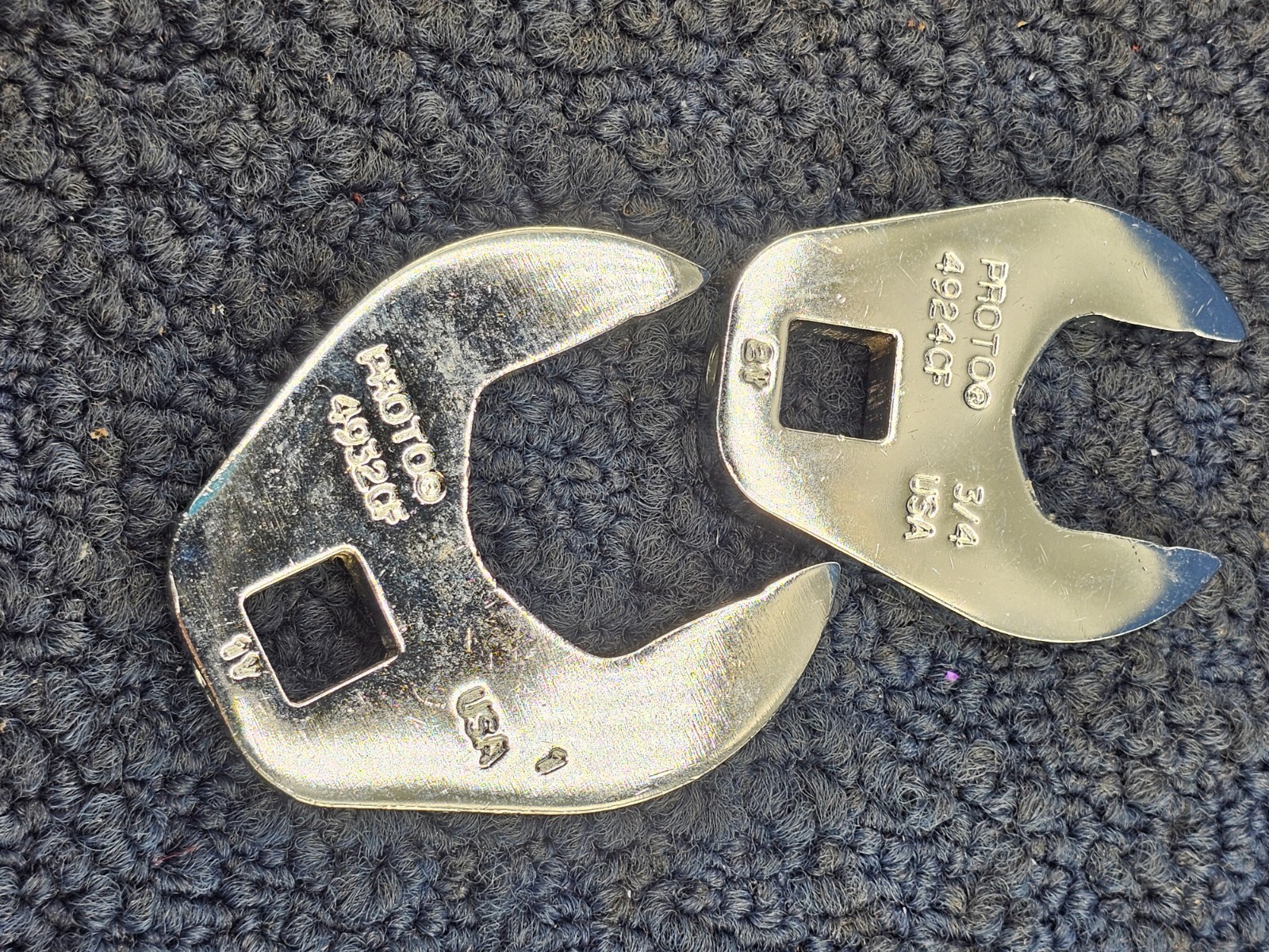 (20 PIECES) Proto Metric Crowfoot Wrench 7/16″-1-9/16″