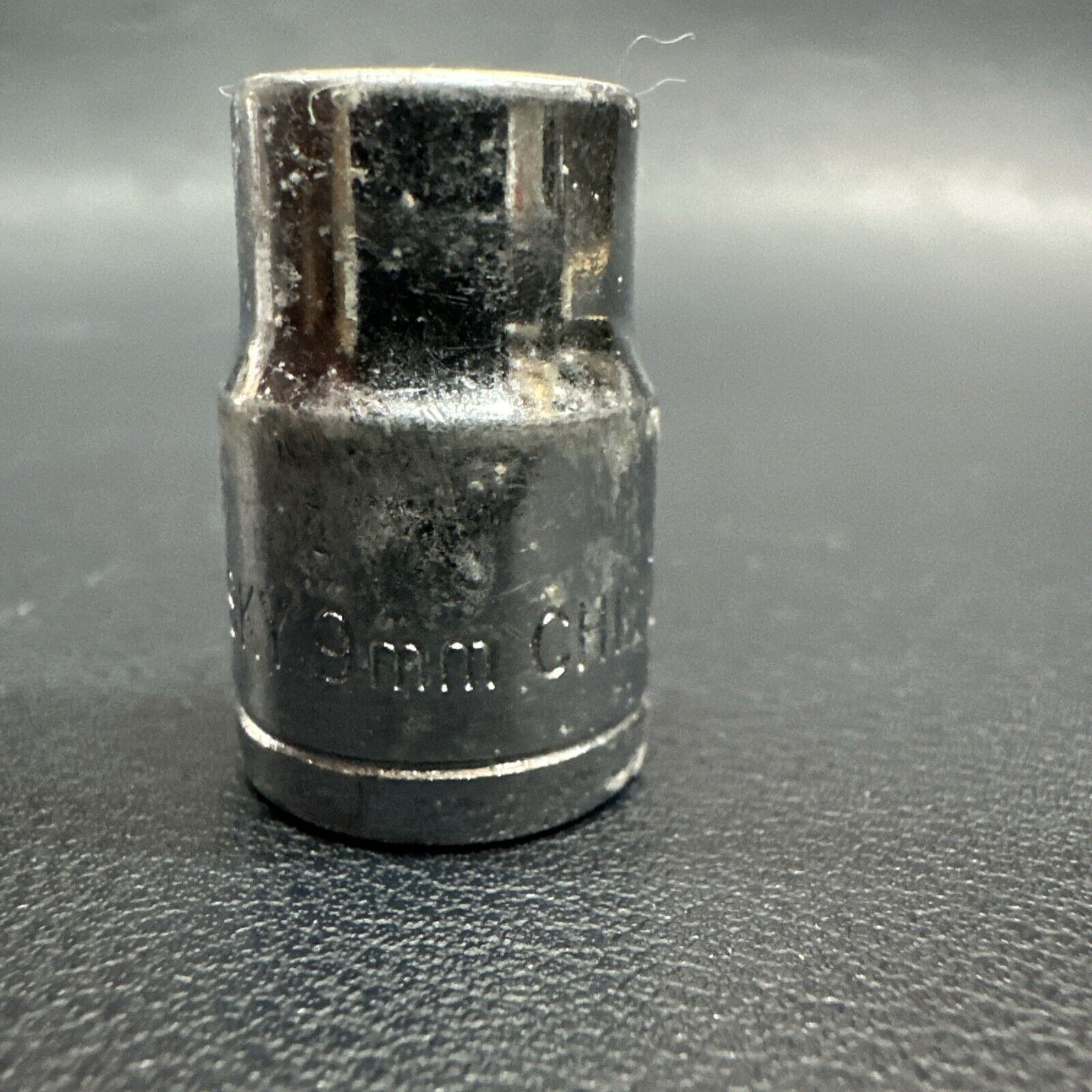 Husky 9mm Socket 6 Point Standard 3/8” Drive Chrome