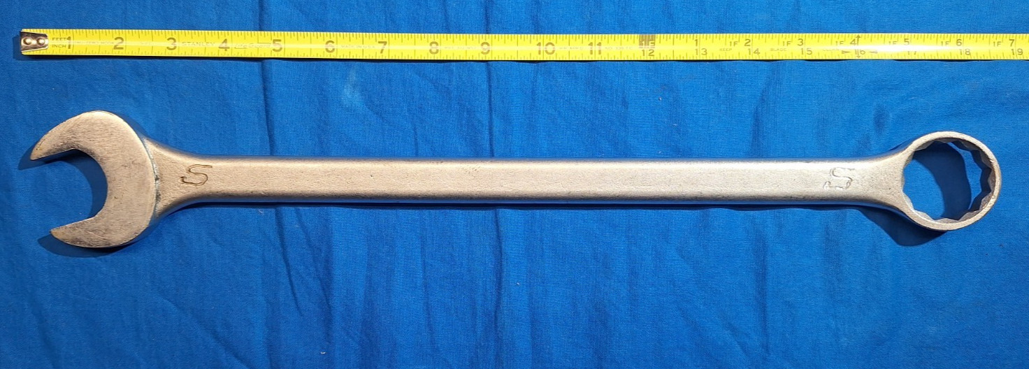 Proto 1242 18″ long 1-5/16″ 12pt combination wrench USA MADE