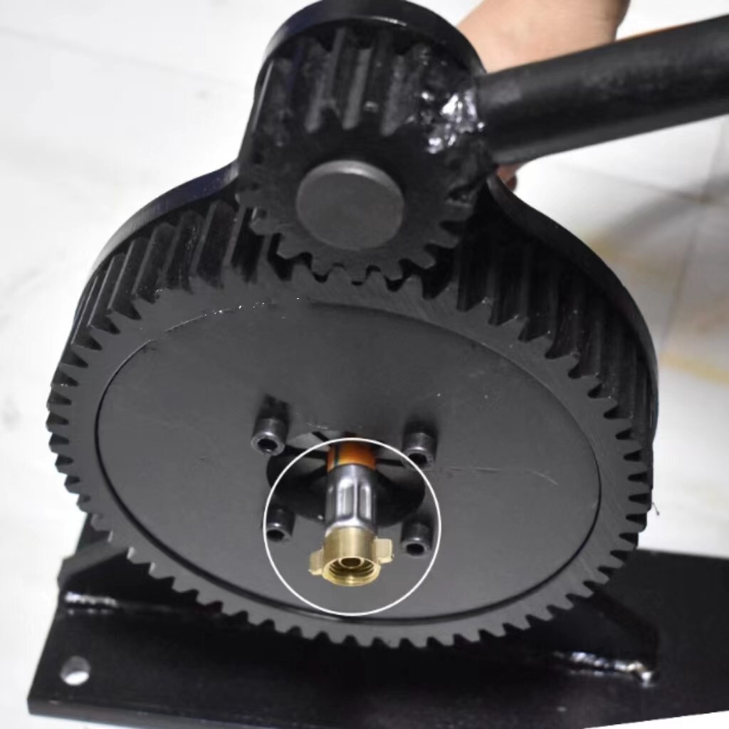 Manual Benchtop Hydraulic Tube Jack Gear Hose Crimper Crimping Machine 8MM-32MM