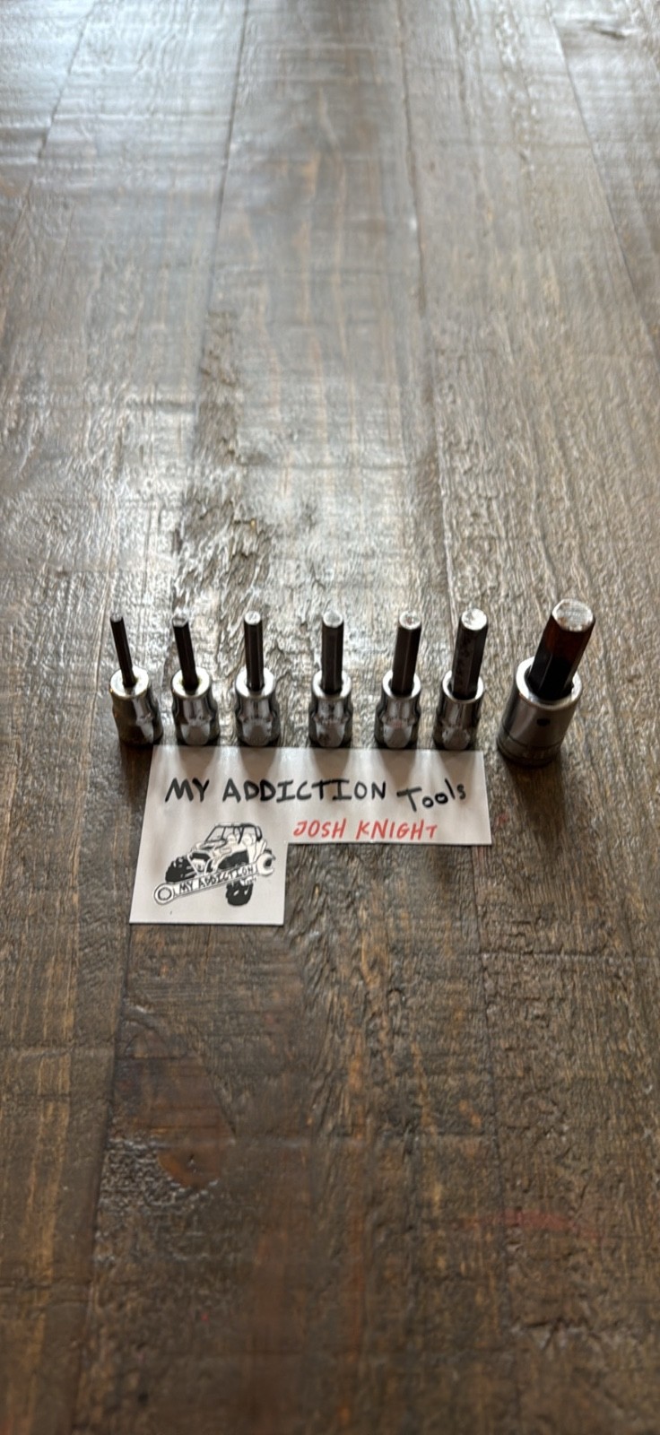 Snap on 7 piece Allen set SAE all work just as they should