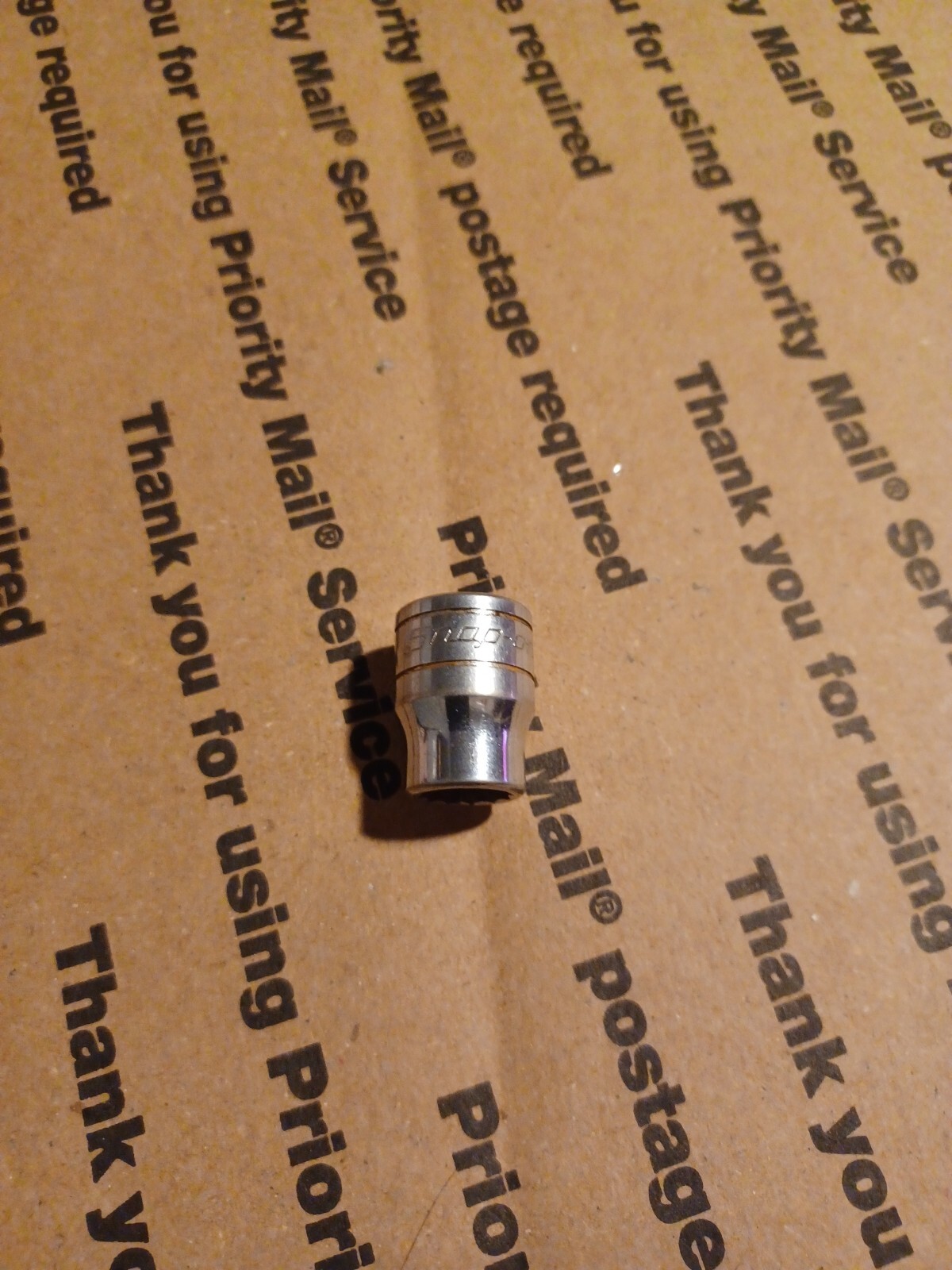 SNAP-ON 3/8″ DRIVE 12-POINT SAE 3/8″ FLANK DRIVE SHALLOW SOCKET, F121 made in US