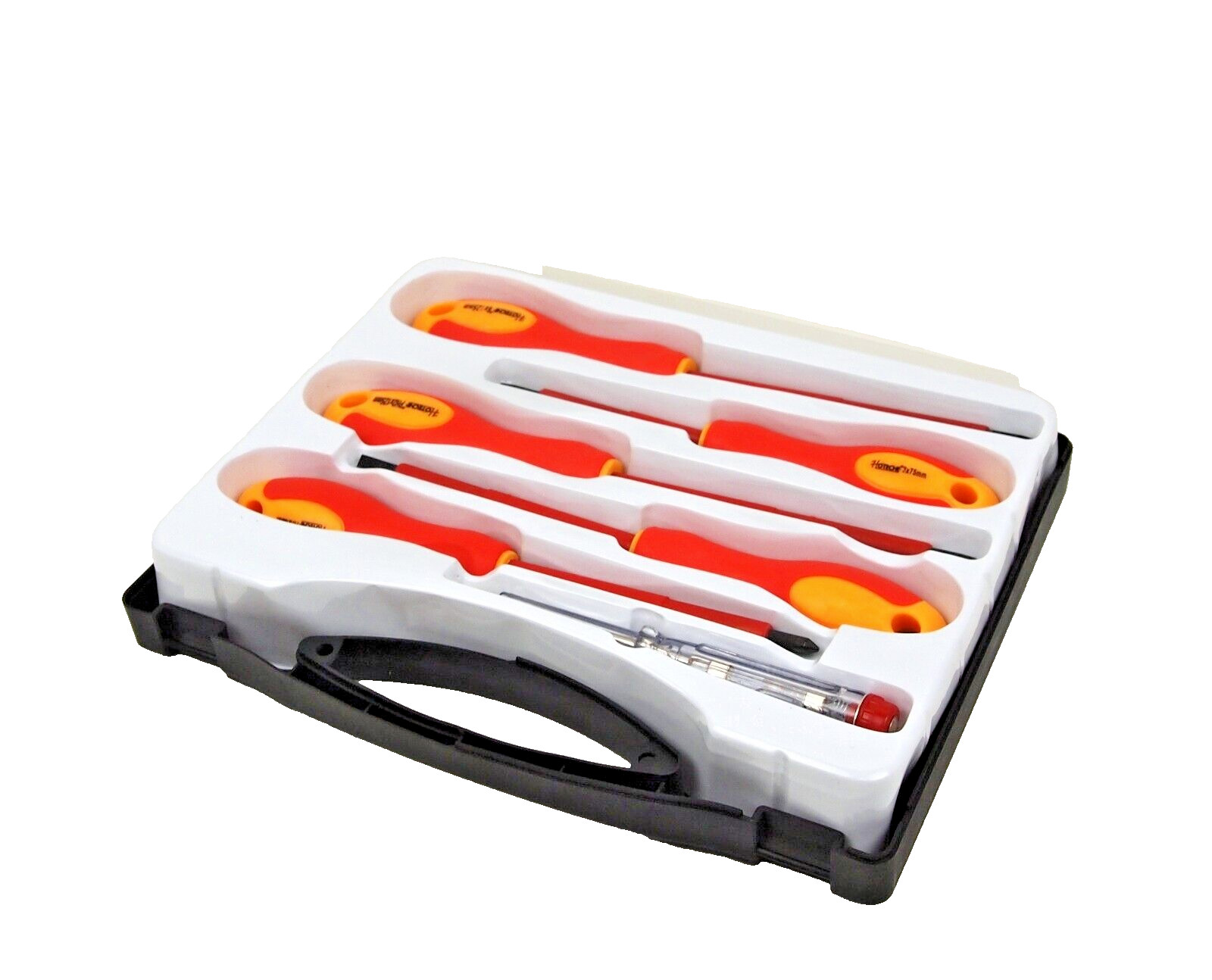 6PC Insulated Screwdriver 1000V Magnetic Slotted Phillips Tester Set 244106