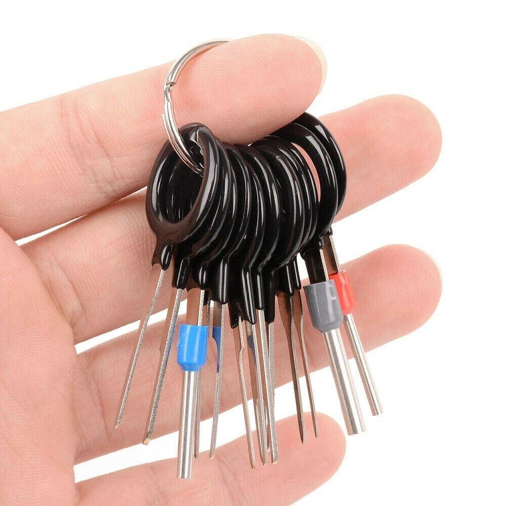 Car Terminal Removal Tool Pin Wiring Connector Extractor Puller Kit Set ATD 11x