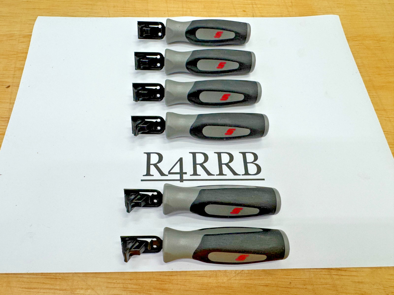 Snap-on Tools USA NEW 6PC DARK TITANIUM Feeler Gauge Holders LOT SET FB336-1DTx6