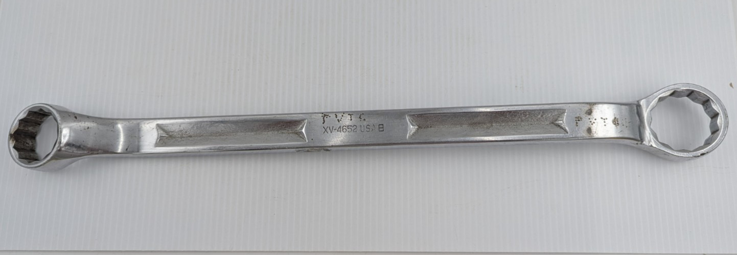 Snap-on SAE 1-7/16″ x 1-5/8″ 12 Point Offset Box Wrench XV4652