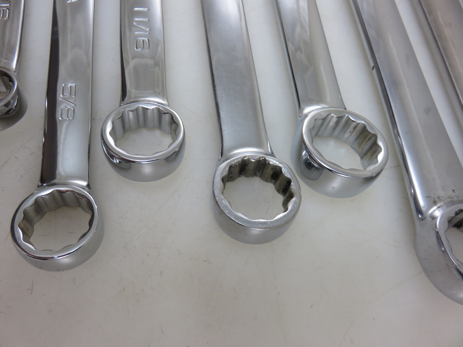 Snap-On OEX & SOEX Series Combination Wrench 11pc Set 3/8″-1″ 12pt *MIXED SET*