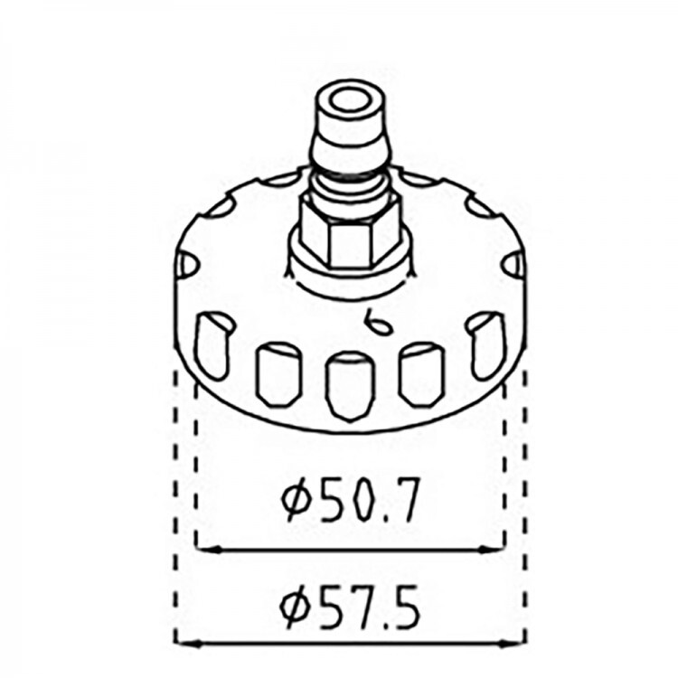 7040 MASTER CYLINDER BRAKE BLEEDER ADAPTER FOR FORD GM NISSAN