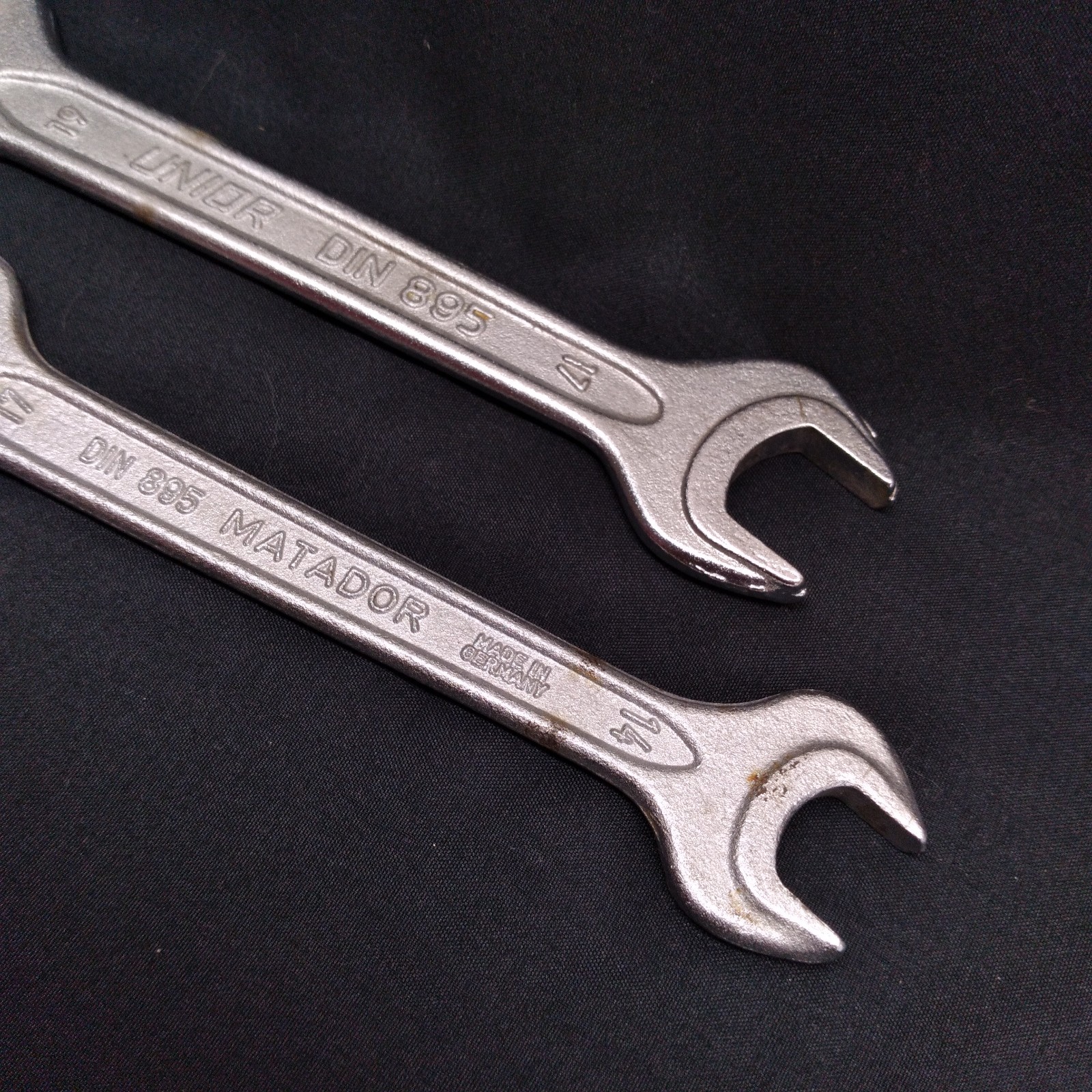 Mercedes-Benz Walter Wrenchs (17mm x 19mm) UNIOR (14mm x 17mm) Matador DIN 895
