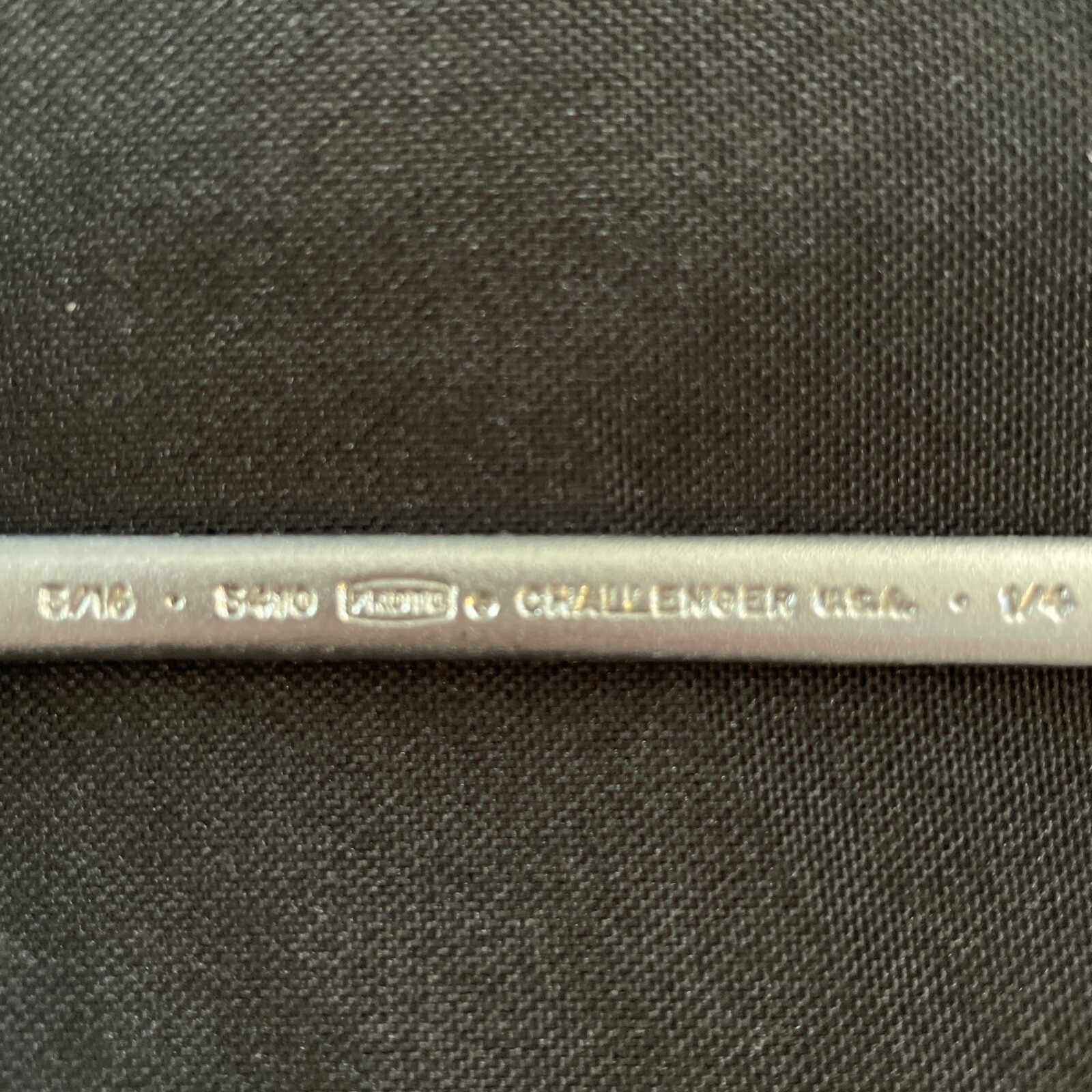 Vintage Challenger 5/16” X 1/4” Double Open End Wrench Model 5410 Made in USA