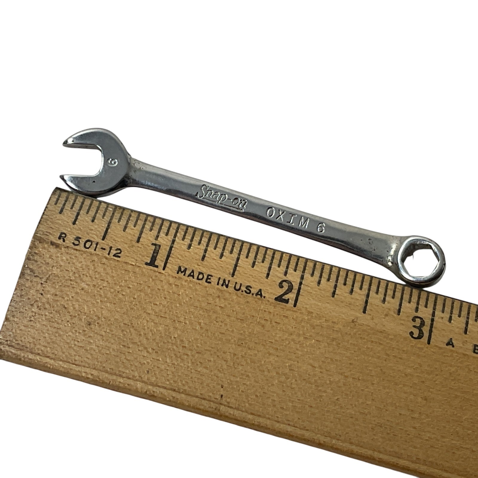Snap-on Midget Ignition Combination Wrench 6mm 6 Point OXIM6 Sold As Pictured Me