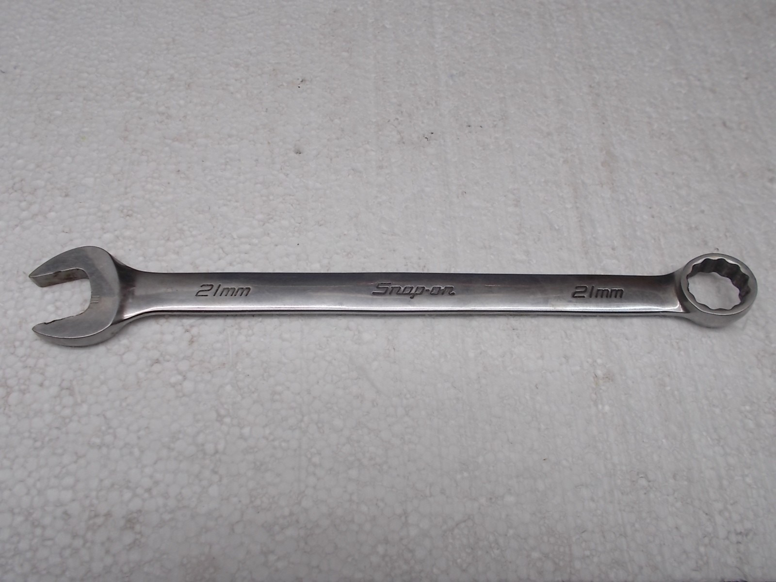 Snap-on tools 21mm Metric Standard Combination Wrench OEXM210B USA Nice!