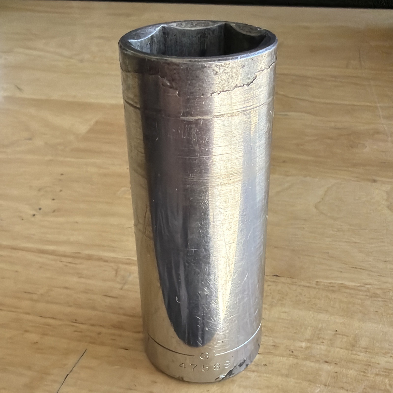 Craftsman 15/16″ Deep Socket 1/2″ Drive 6 Point G Series 47589 Made in USA READ!