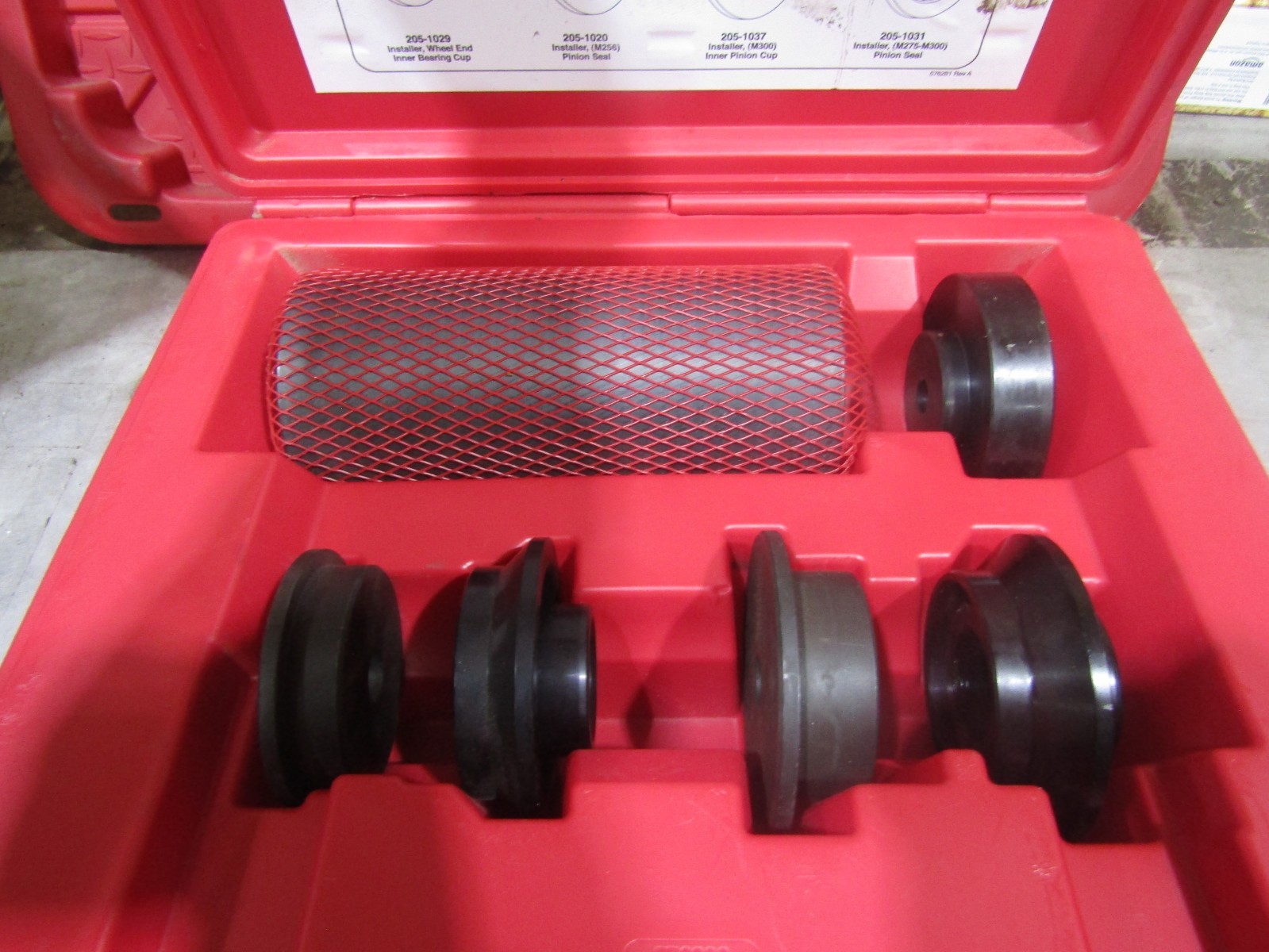 TKIT-2016P1-FL Ford Rotunda Dana axle tool set box 1 0f 4 complete #208