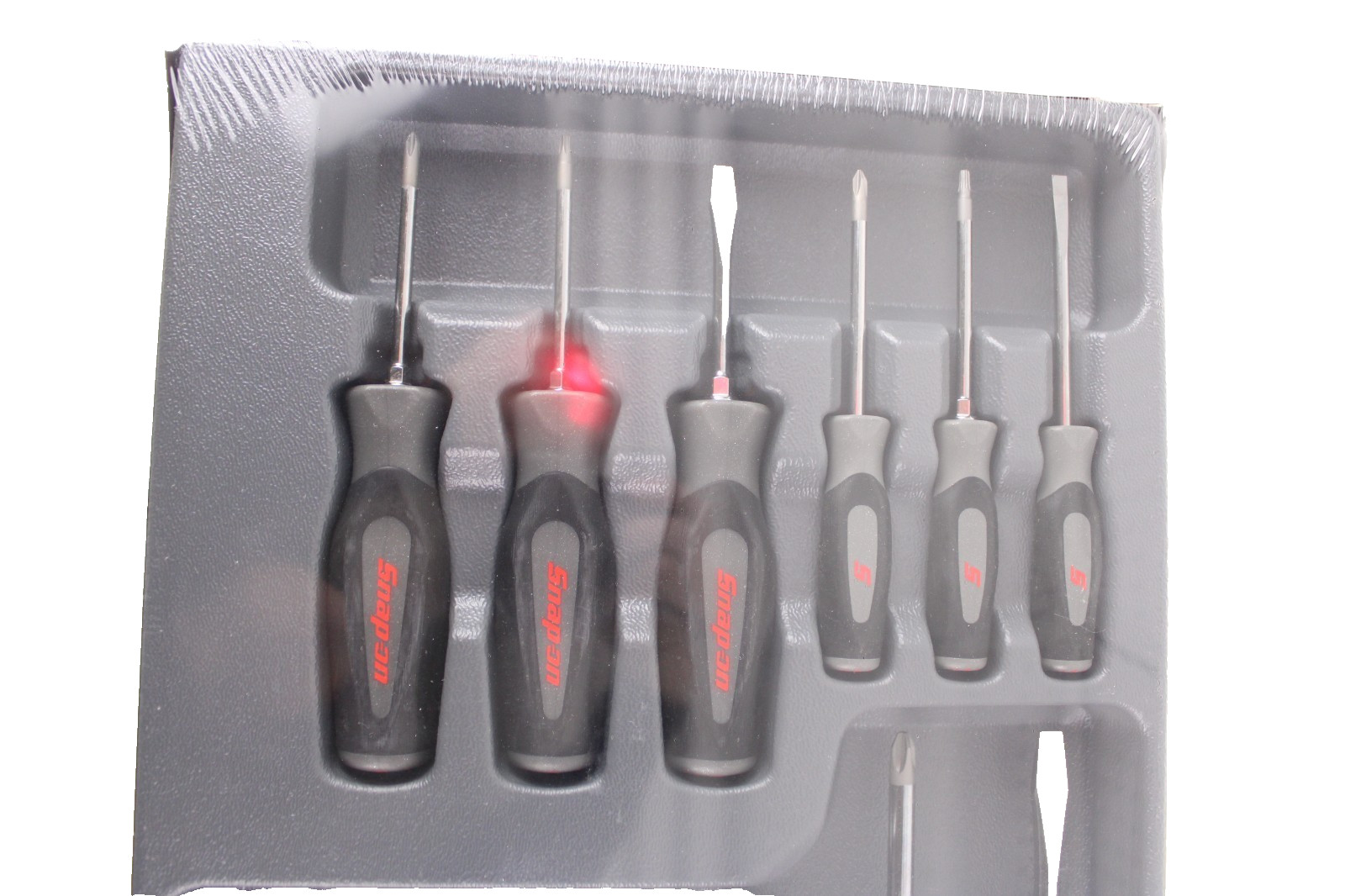 New Snap-on SGDXW120BDT 12pc Soft Grip Combination Screwdriver set Dark Sealed