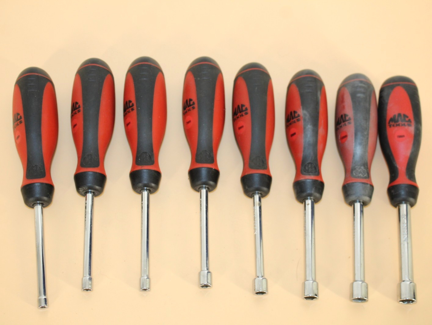 Mac Tools Nut Driver Set, Metric, 4mm thru 12mm